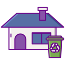 ecology and environment,house,Tools and utensils,trash,garbage,bin,can,trash can,garbage bin